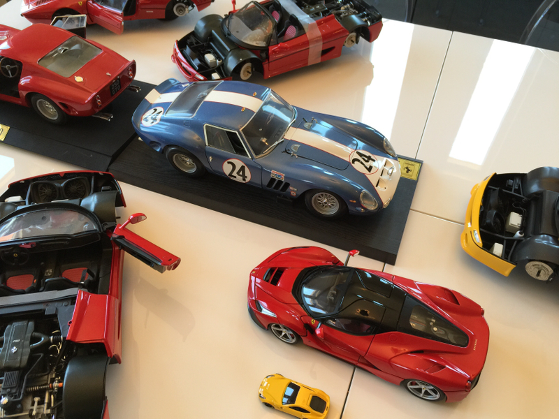 Illustration for article titled Ferrari in 1/12 scale